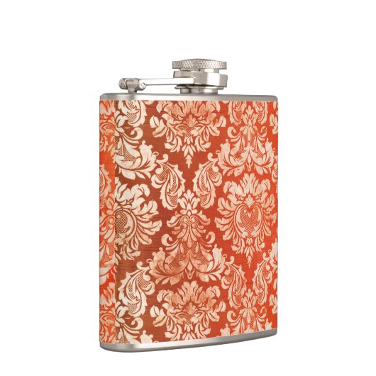 Achtergrond van Floral  behang Heupfles (Rechts)