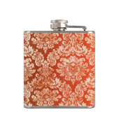 Achtergrond van Floral  behang Heupfles (Achterkant)