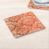 Achtergrond van Floral  behang Kartonnen Onderzetters (Schuin)