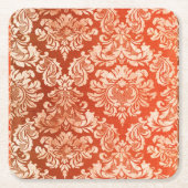 Achtergrond van Floral  behang Kartonnen Onderzetters (Voorkant)