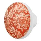 Achtergrond van Floral behang Keramische Knop (Rechts)