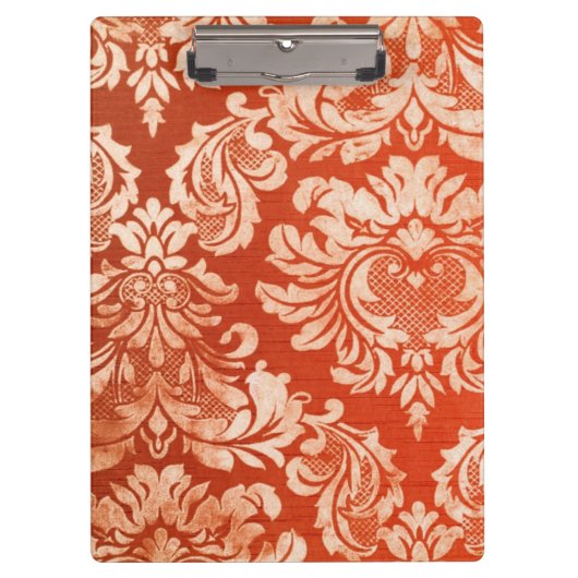 Achtergrond van Floral  behang Klembord (Voorkant)