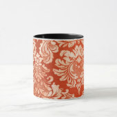 Achtergrond van Floral behang Mok (Midden)