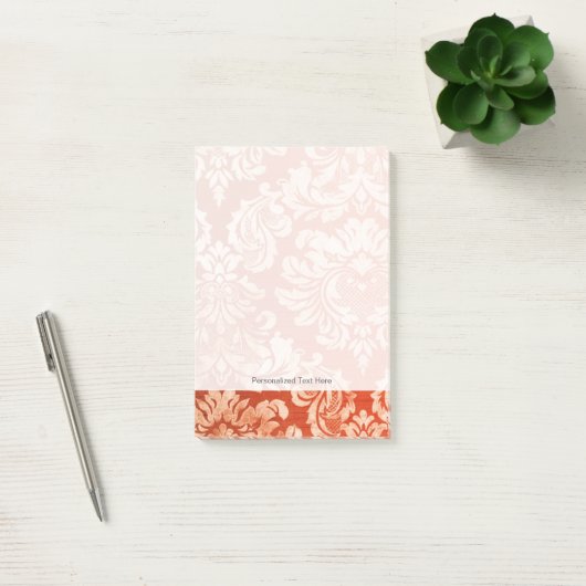 Achtergrond van Floral  behang Post-it® Notes (Kantoor)