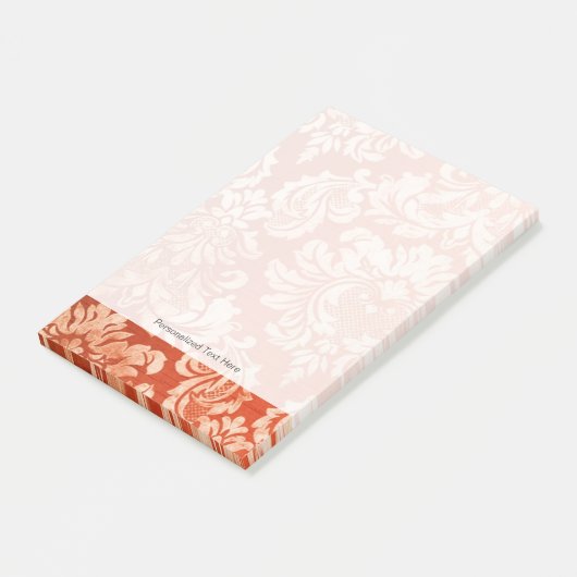 Achtergrond van Floral behang Post-it® Notes (Schuin)