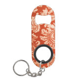 Achtergrond van Floral  behang Sleutelhanger Flessenopener (Voorkant)