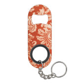 Achtergrond van Floral  behang Sleutelhanger Flessenopener (Achterkant)