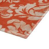 Achtergrond van Floral  behang Snijplank (Hoek)