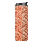 Achtergrond van Floral behang Thermosbeker (Gedraaid links)