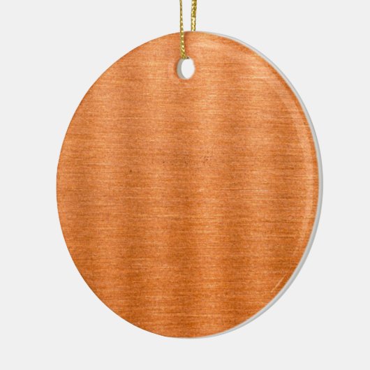 Achtergrond van gepolijst koperen avy-structuur keramisch ornament (Links)