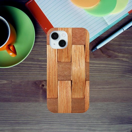 Achtergrond van geweven mandje Case-Mate iPhone case