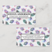 Achtergrond van het Beatherpatroon Visitekaartje (Voorkant / Achterkant)