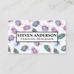 Achtergrond van het Beatherpatroon Visitekaartje