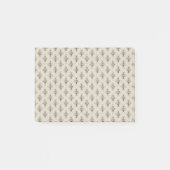 Achtergrond van het Cream Pattern Post-it® Notes (Voorkant)