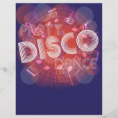 Achtergrond van het feest flyer (Voorkant)