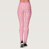 Achtergrond van het lasterpatroon van Daisy Flower Leggings (Achterkant)