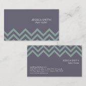 Achtergrond van het oude lavender van het patroon visitekaartje (Voorkant / Achterkant)