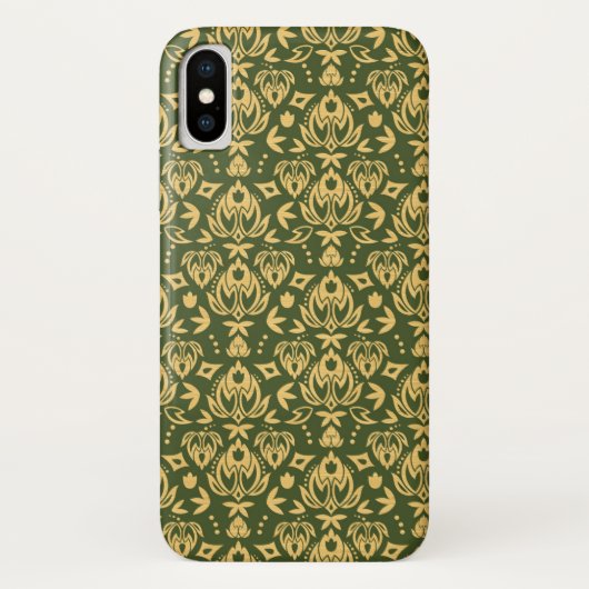 Achtergrond van het windvotpatroon van de houten f Case-Mate iPhone case (Achterkant)