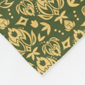 Achtergrond van het windvotpatroon van de houten f fleece deken (Hoek)