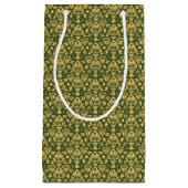 Achtergrond van het windvotpatroon van de houten f klein cadeauzakje (Voorkant)