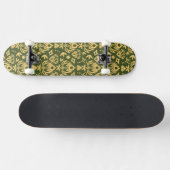 Achtergrond van het windvotpatroon van de houten f skateboard (Horizontaal)