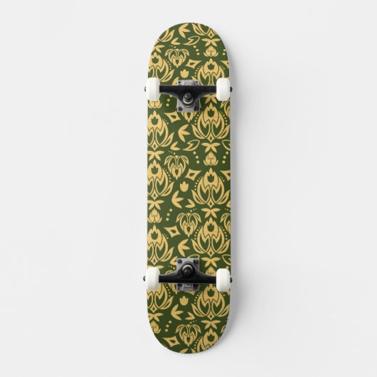 Achtergrond van het windvotpatroon van de houten f skateboard (Voorkant)