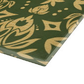 Achtergrond van het windvotpatroon van de houten f snijplank (Hoek)