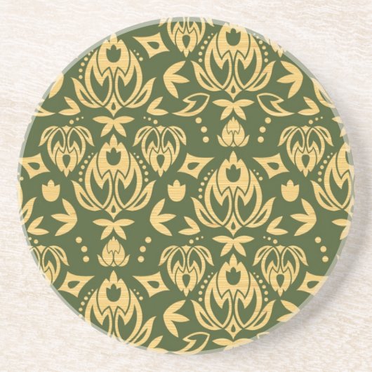 Achtergrond van het windvotpatroon van de houten f zandsteen onderzetter (Voorkant)