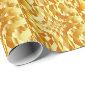 Achtergrond van hoogwaardig goud cadeaupapier (Rol Hoek)