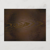 Achtergrond van hout met mechanische zeepaardjes advieskaart (Achterkant)