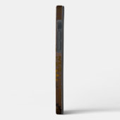 Achtergrond van hout met mechanische zeepaardjes Case-Mate iPhone case (Achterkant / Links)