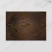 Achtergrond van hout met mechanische zeepaardjes contactkaartje (Achterkant)