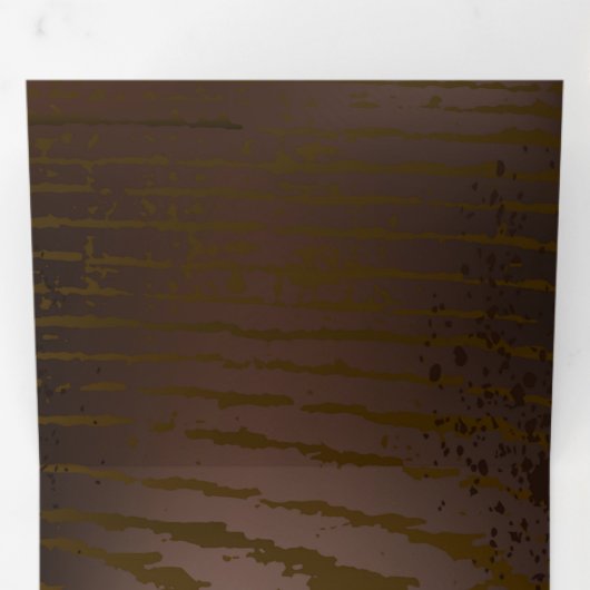 Achtergrond van hout met mechanische zeepaardjes drieluik aankondiging (Binnenzijde eerst)