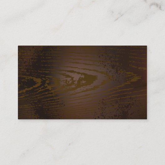 Achtergrond van hout met mechanische zeepaardjes informatiekaartje (Achterkant)