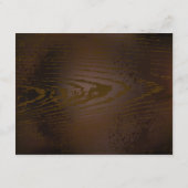 Achtergrond van hout met mechanische zeepaardjes informatiekaartje (Achterkant)