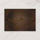 Achtergrond van hout met mechanische zeepaardjes kortingskaartje (Achterkant)