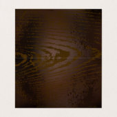 Achtergrond van hout met mechanische zeepaardjes visitekaartje (Binnenkant ongevouwen)