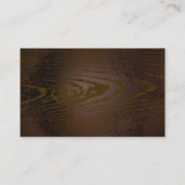 Achtergrond van hout met mechanische zeepaardjes visitekaartje (Achterkant)