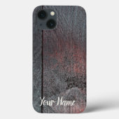 Achtergrond van hout van mahogany Case-Mate iPhone case (Achterkant)