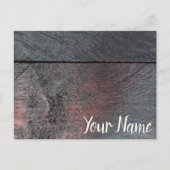 Achtergrond van hout van mahogany feestdagenkaart (Voorkant)