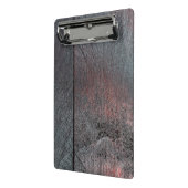 Achtergrond van hout van mahogany mini klembord (Angled2)