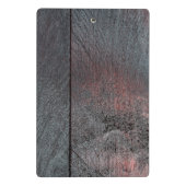 Achtergrond van hout van mahogany mini klembord (Achterkant)