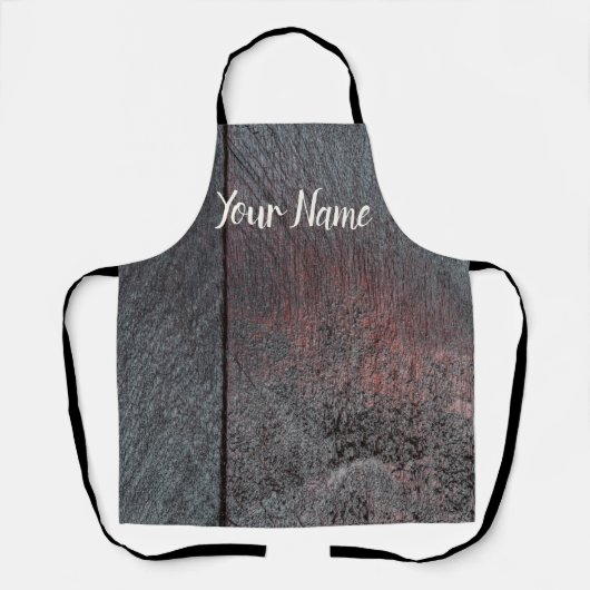 Achtergrond van hout van mahogany schort (Voorkant)