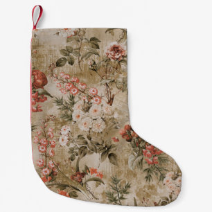 achtergrond van kleurrijke bloemen, waterverf Illu Kleine Kerstsok