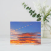 Achtergrond van kleurrijke lucht. briefkaart (Staand voorkant)