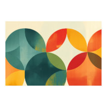 Achtergrond van kleurrijke transparante cirkels