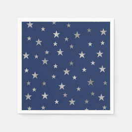 Achtergrond van kleurverandering met Faux Silver S Servetten