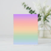 Achtergrond van kleurverloop regenboog (Staand voorkant)