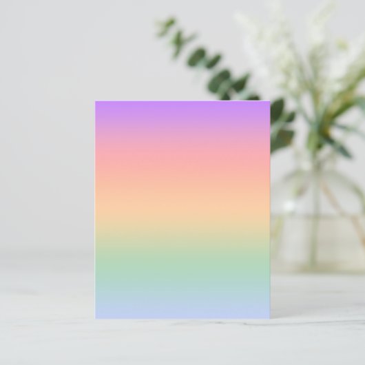 Achtergrond van kleurverloop regenboog (Staand voorkant)