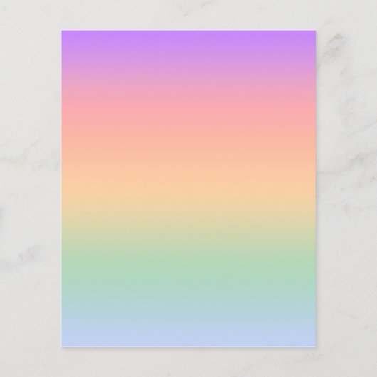 Achtergrond van kleurverloop regenboog (Achterkant)